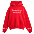 A STRANGER DESIGNED MY SWEATSHIRT